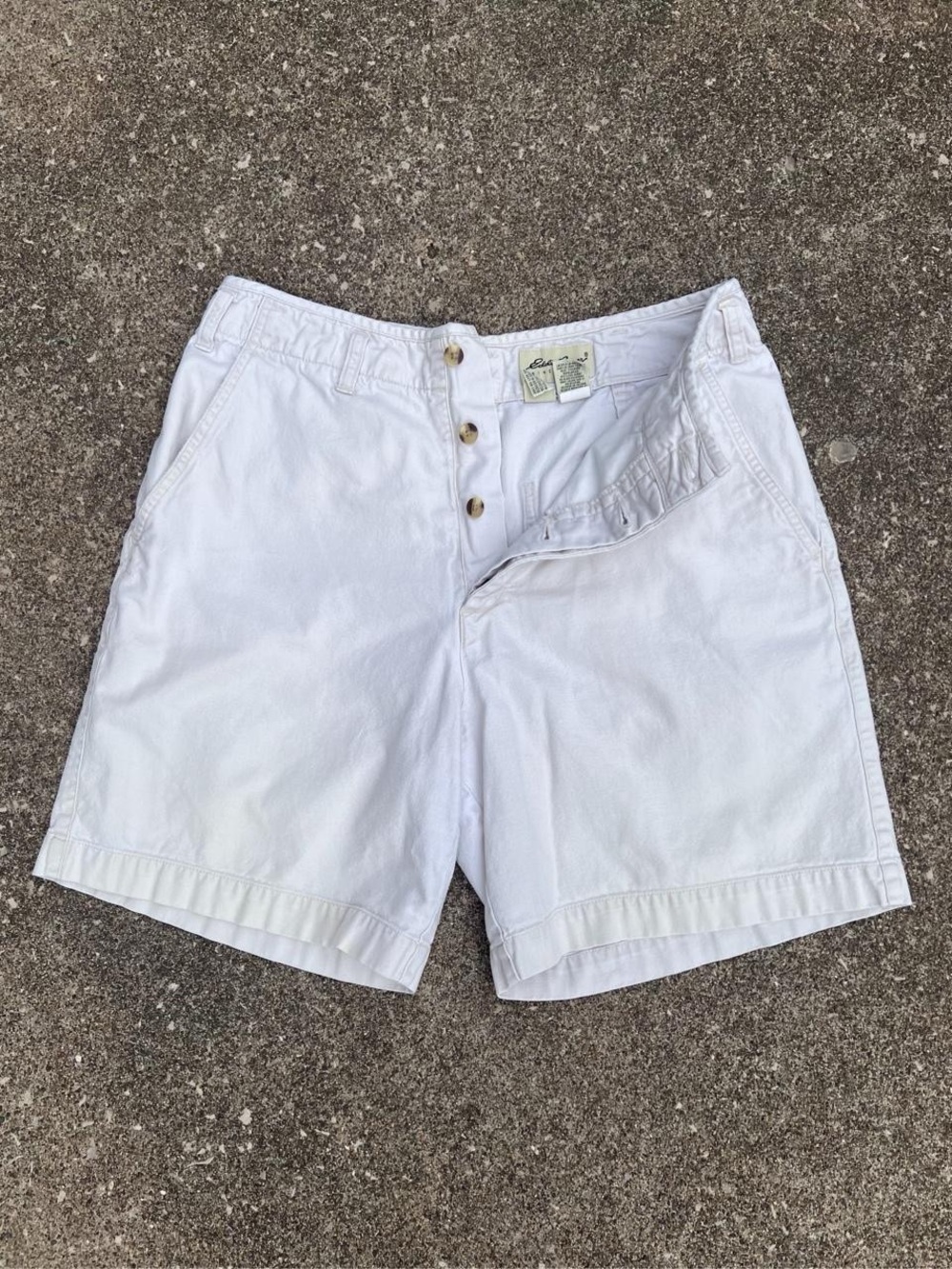Eddie Bauer Button-Fly Shorts